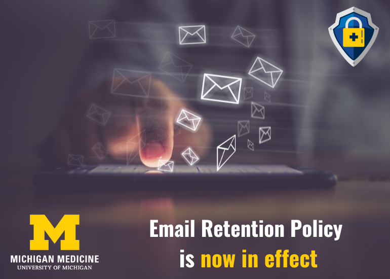 Email Retention Policy is Happening Now